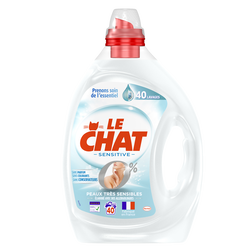 Lessive Liquide Sensitive 0 Le Chat 2l 40 Lavages Super U Hyper U U Express Www Coursesu Com