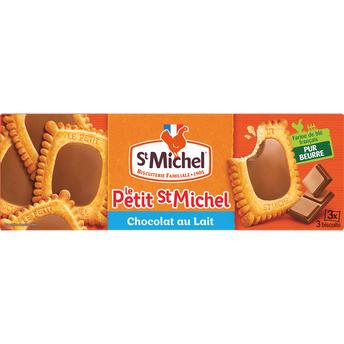 Image de Gâteau Le petit ST MICHEL coeur chocolat au lait