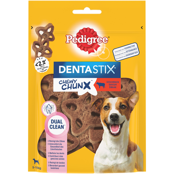 Pedigree Bouchées À Mâcher Pour Petit/moyen Chien Pedigree Dentastix Chewy Chunx Boeuf - 68g