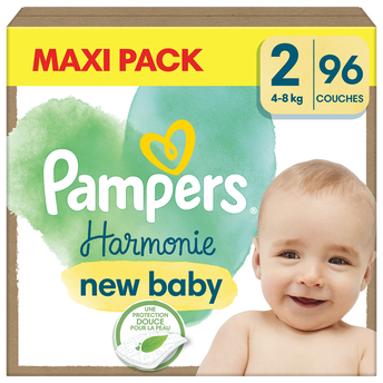 Image de Couches Harmonie Mega paquet T2 PAMPERS
