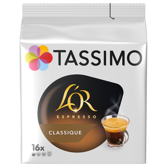 Image de Café dosettes TASSIMO L'OR Espresso Classique - Compatible TASSIMO