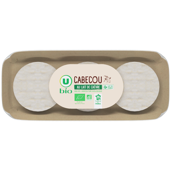 Image de U BIO
Fromage de chèvre lait pasteurisé  21% de MG