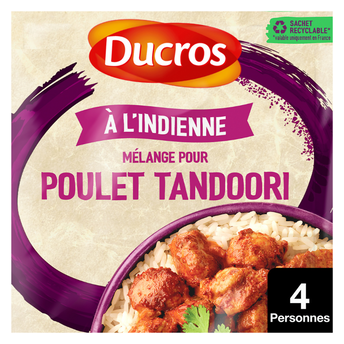 Image de Mélange pour poulet tandoori "Sachet Malin", DUCROS