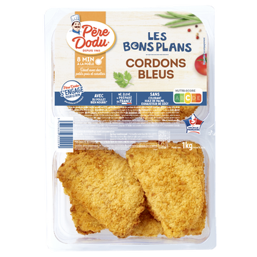 Père Dodu Cordon Bleu, Pere Dodu, France, 10 Pièces, Barquette 1kg