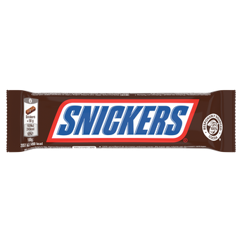Image de Barre chocolat caramel cacahuètes SNICKERS