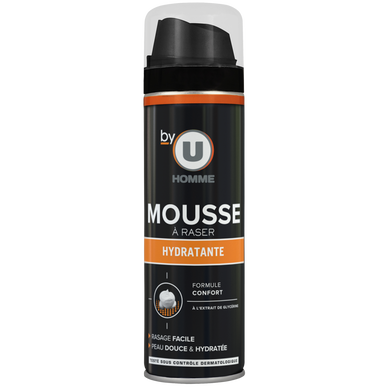 Mousse à outlet raser anti buée