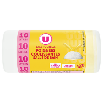 Image de U
Sacs poubelle parfumés spécial salle de