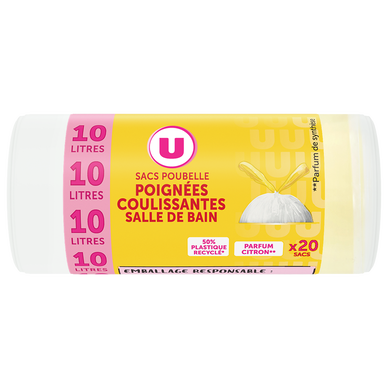 Sacs poubelle parfum s sp cial salle de bain Super U Hyper U U
