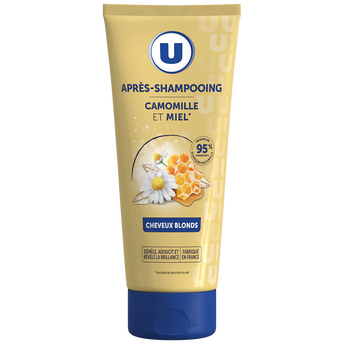 Image de U
Après-shampooing Cheveux blonds, camomille & miel