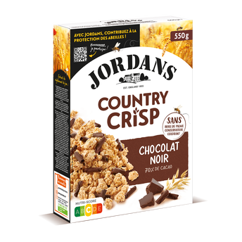 Image de Céréales Country Crisp au chocolat noir JORDANS
