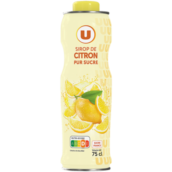 Image de U
Sirop de citron  bidon de