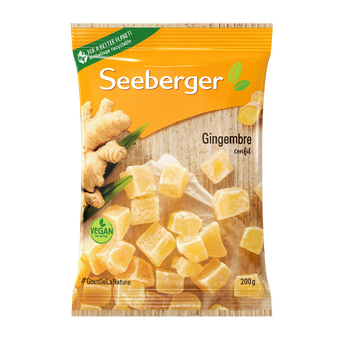 Image de Gingembre en morceaux, SEEBERGER, sachet