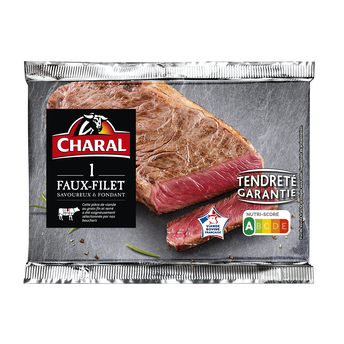 Image de Viande Bovine Faux filet *** à griller CHARAL - 1 pièce 160 g