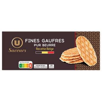 Image de U SAVEURS
Fines gaufres pur beurre