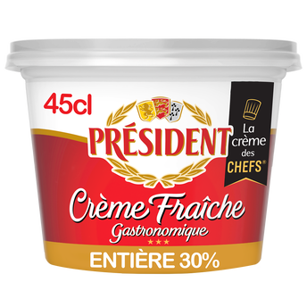 Image de Crème fraîche épaisse 30%MG PRESIDENT