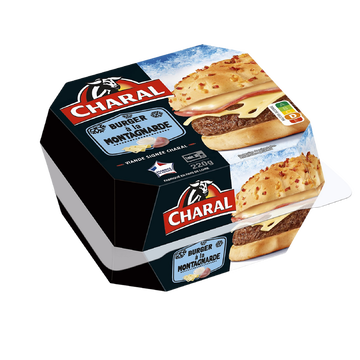 Charal Burger À La Montagnarde, Charal, France, 1 Pièce, Barquette, 220g