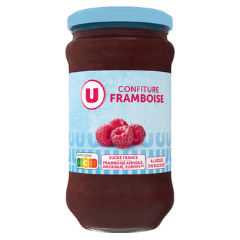 Image de U
Confiture framboise allégée  pot de