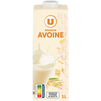 Image de U
Boisson végétale saveur avoine