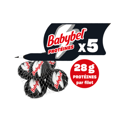 MINI BABYBEL PROTEINES F5 110G - Super U, Hyper U, U Express ...