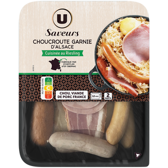 Image de U SAVEURS
Choucroute garnie d'Alsace