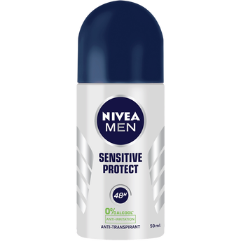 Image de Déodorant Homme Sensitive NIVEA FOR MEN - Bille