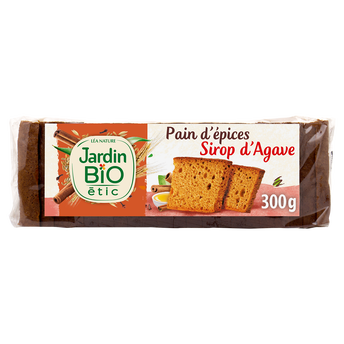 Image de Pain d'épices bio JARDIN BIO, paquet de