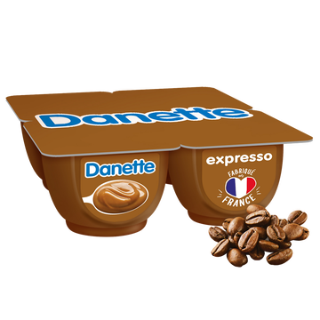 Danone Crème Dessert Café Danette - 4x125g