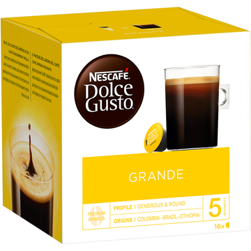 Nescafé Café Capsules Nescafe Dolce Gusto Café Grande N°5 - Compatible Dolce Gusto - X16