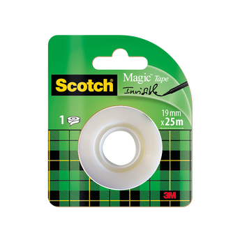 Image de Recharge ruban adhésif SCOTCH Magic, rouleau de 25m x19mm