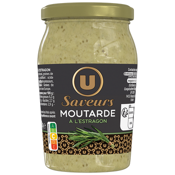 Image de U SAVEURS
Moutarde à l'estragon