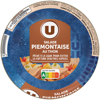 Image de U
Salade thon piémontaise pêché à la ligne  boîte de