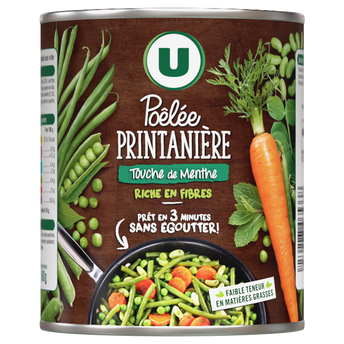 Image de U
Légumes Pôelée printanière - Boîte de