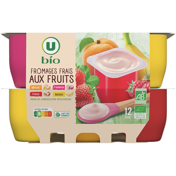 Image de U BIO
Fromage blanc frais aromatisé aux fruits