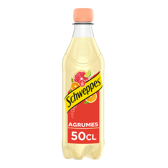 Image de Soda saveur Agrumes SCHWEPPES - la bouteille de