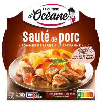 Image de Sauté de Porc - pommes de terre à la Paysanne CUISINE OCEANE