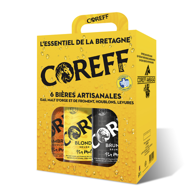 Composition Bières Bretonnes 6 x 33 cl - Coffrets bières - Le