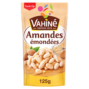Image de Amandes émondées VAHINE, sachet fresh zip de