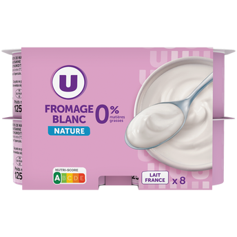 Image de U
Fromage blanc nature 0%MG