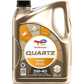 Image de Huile TOTAL quartz 9000 diesel 5w40 2l