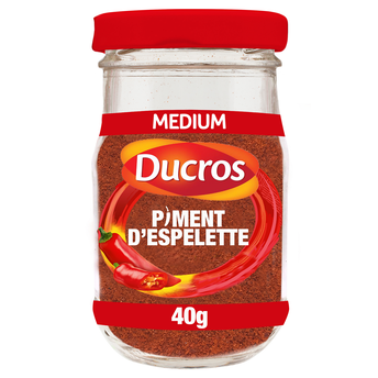 Image de Piment d'Espelette, DUCROS, pot de