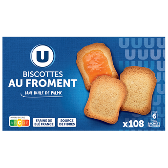 Image de U
Biscottes froment antichoc  x108