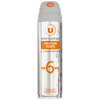 Image de U
Spray coiffant fixation forte - Bombe
