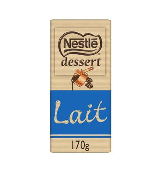 Image de Chocolat au lait Nestlé Dessert tablette