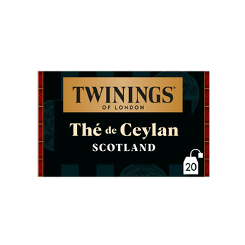 Image de Thé de Ceylan Scotland TWININGS, 20 sachets