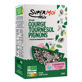 Image de Mélange de courges tournesol & pignons bio SUPER ME