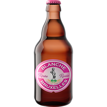 Image de Bière blanche de Bruxelles rosée 4,5° bouteille