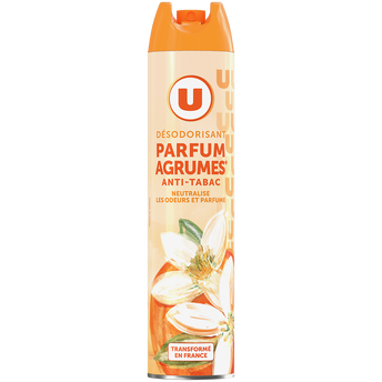 Image de U
Désodorisant agrumes anti-tabac
