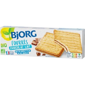 Image de Fourrés chocolat au lait Bio BJORG