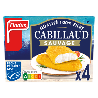 Image de Filets panés cabillaud x4
