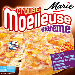 Pizza Crousti Moelleuse Extreme Tartiflette Double Fromage Pomme